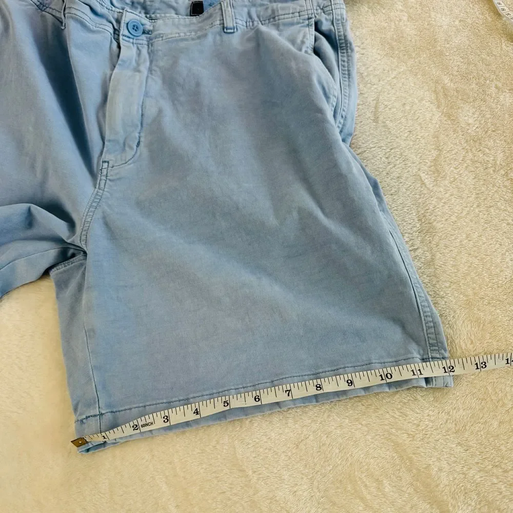 Vineyard Vines Shorts Mens 40 Blue Island Garment Dye‎ Cotton Stretch Chino 7